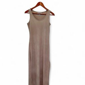 Vintage Emanuel Ungaro Taupe Maxi Dress